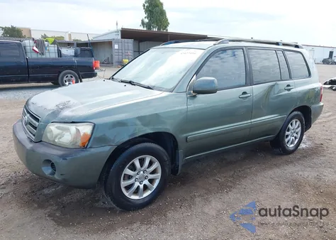 2005 Toyota Highlander z USA, uszkodzony, nr VIN JTEGD21A150121824
